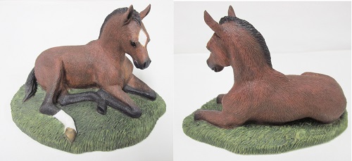 03902 - Quarter Horse Foal - Resting a Beat * Country Artists